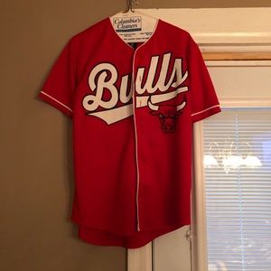 Chicago bulls baseball jersey